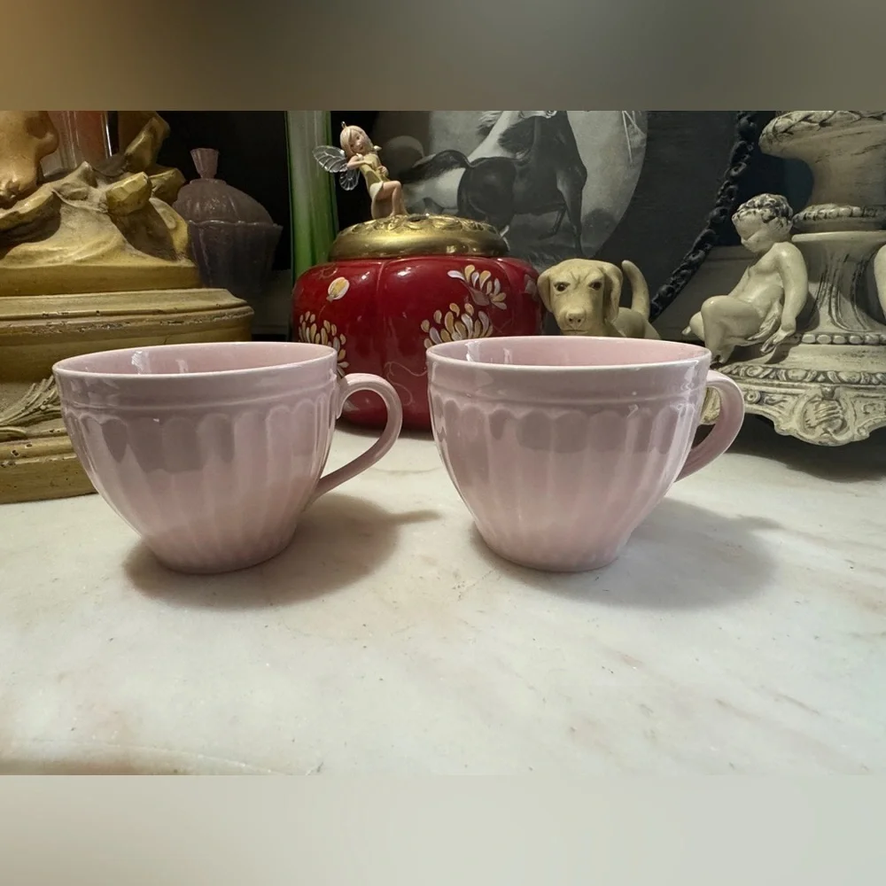 Coventry Pink by JcPenney Set of 2 Coffee Cups - Picture 1 of 5